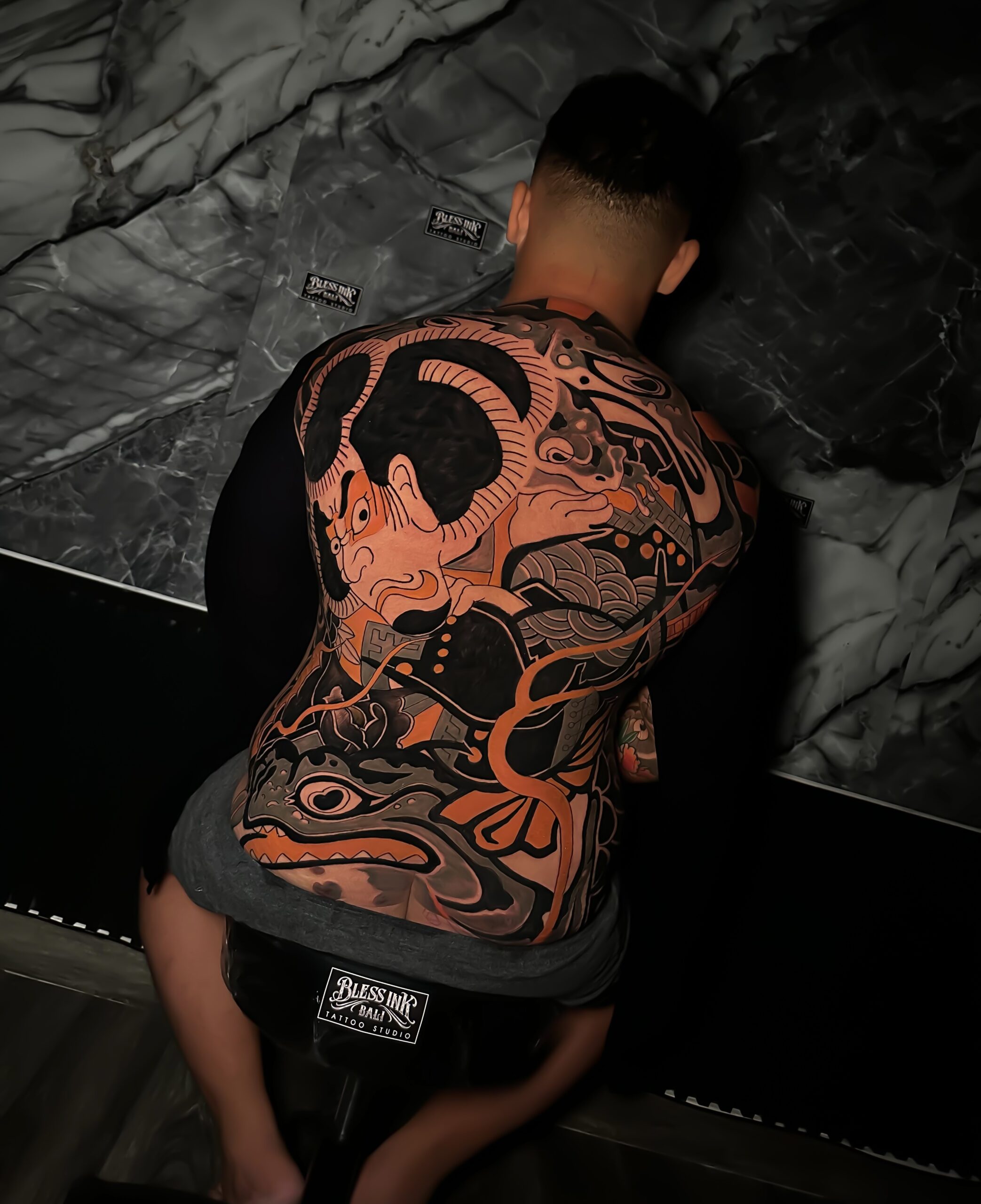 FULL BACK TATTOO