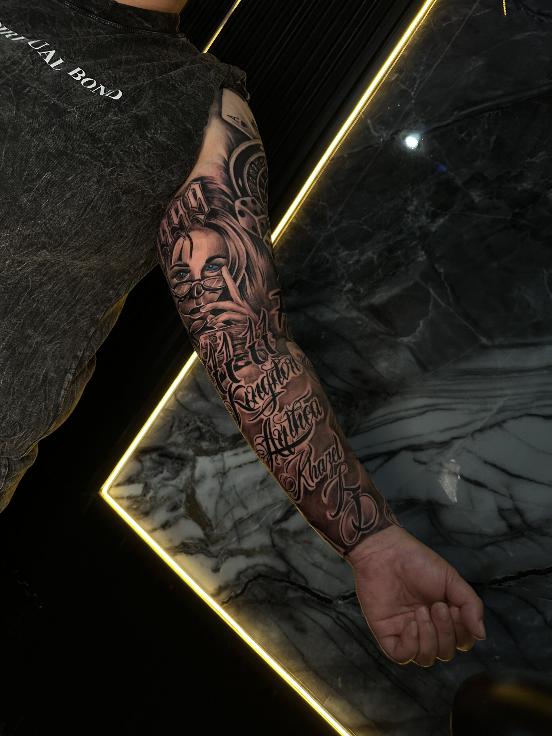 FULL ARM SLEEVE CHICANO