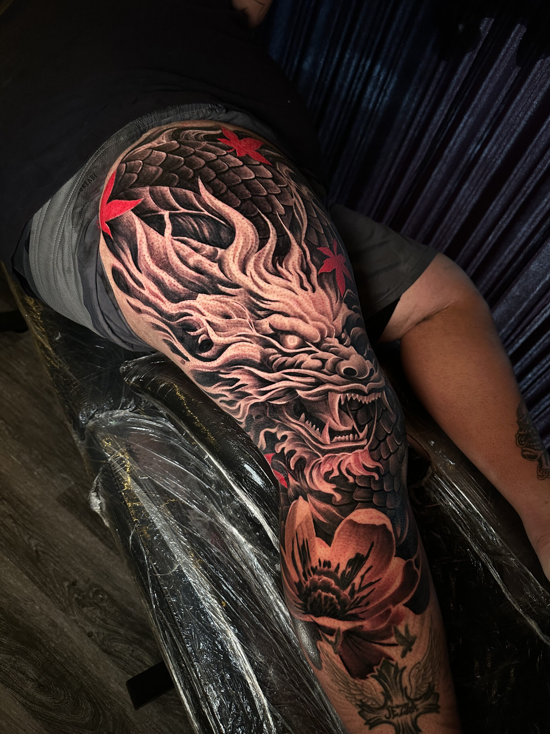 Japanse Dragon Full Leg