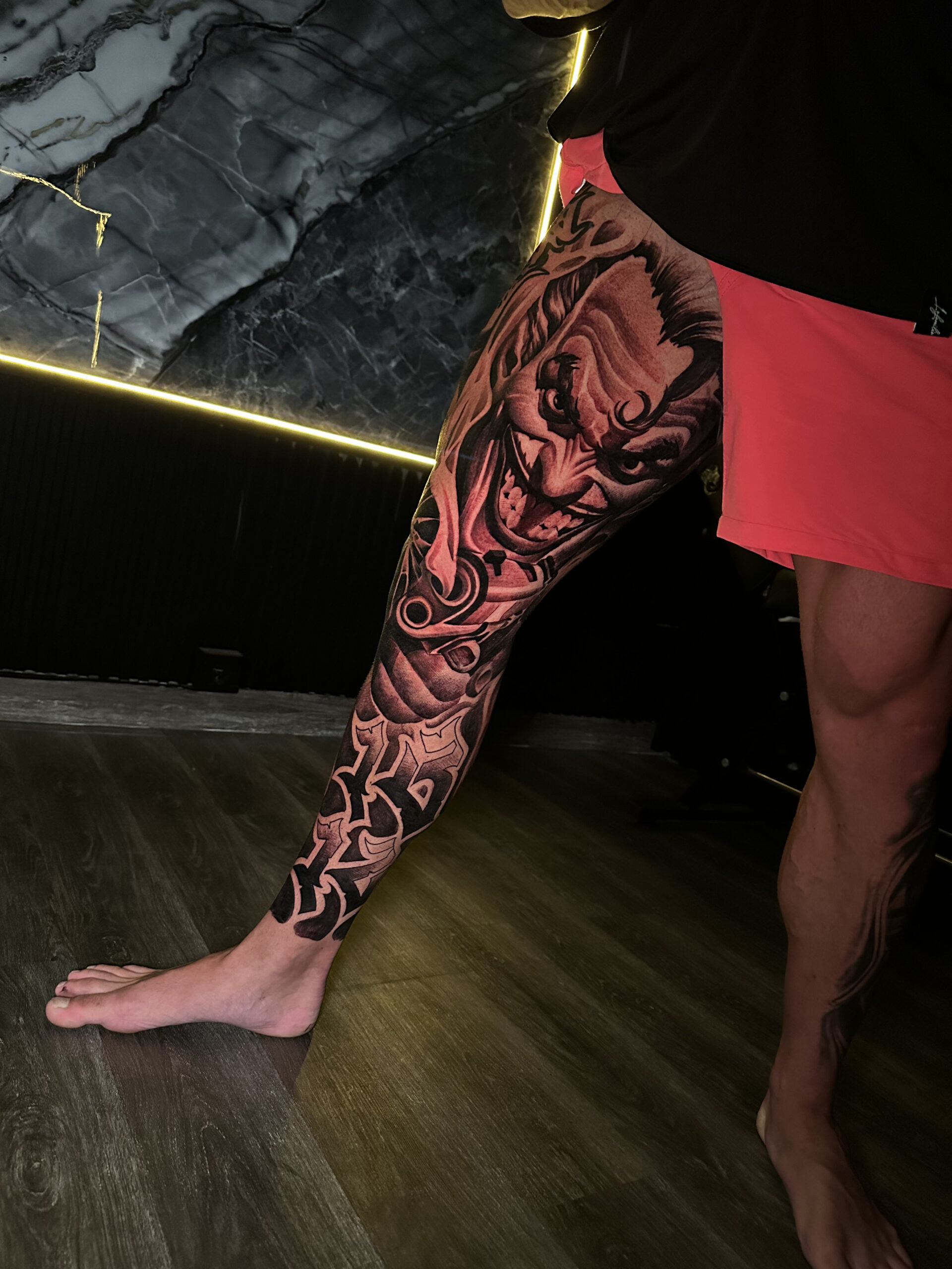 Full Leg Joker Theme Done